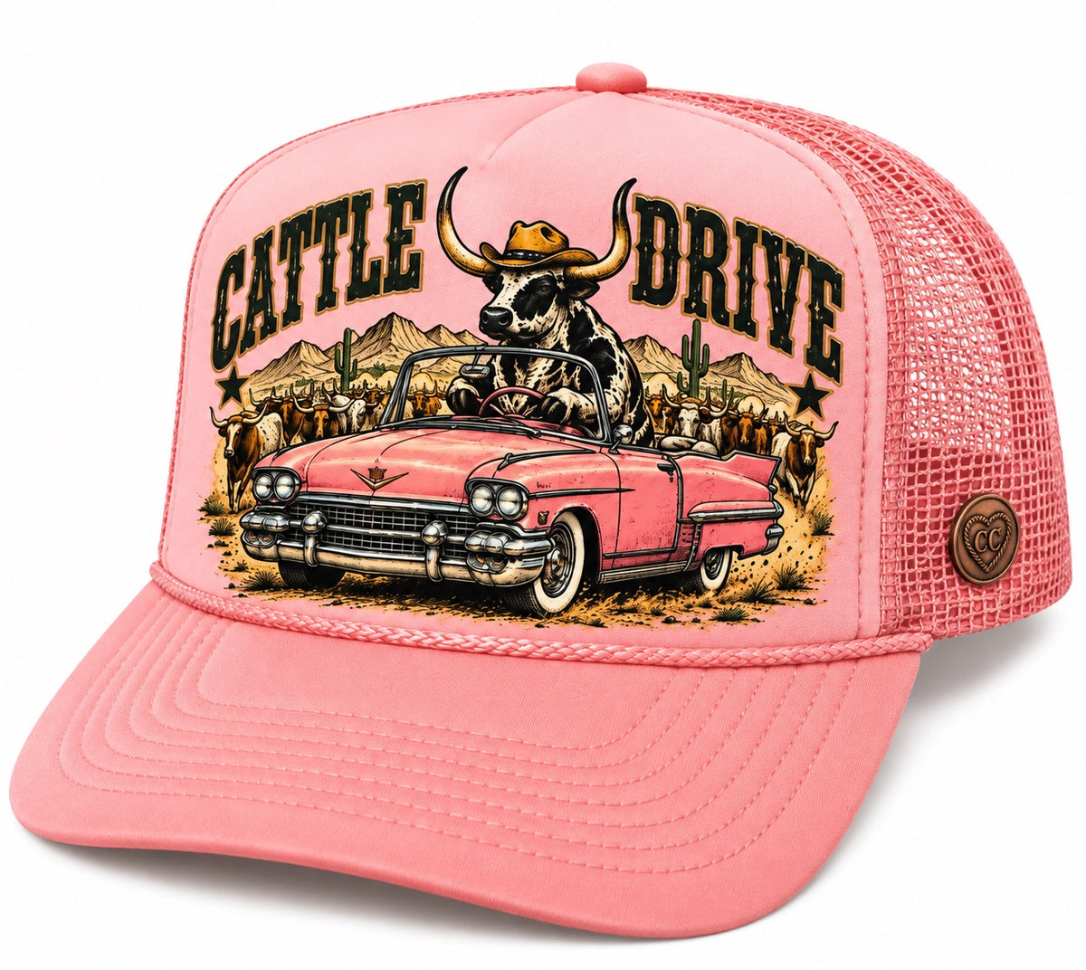 Cattle Drive Pink