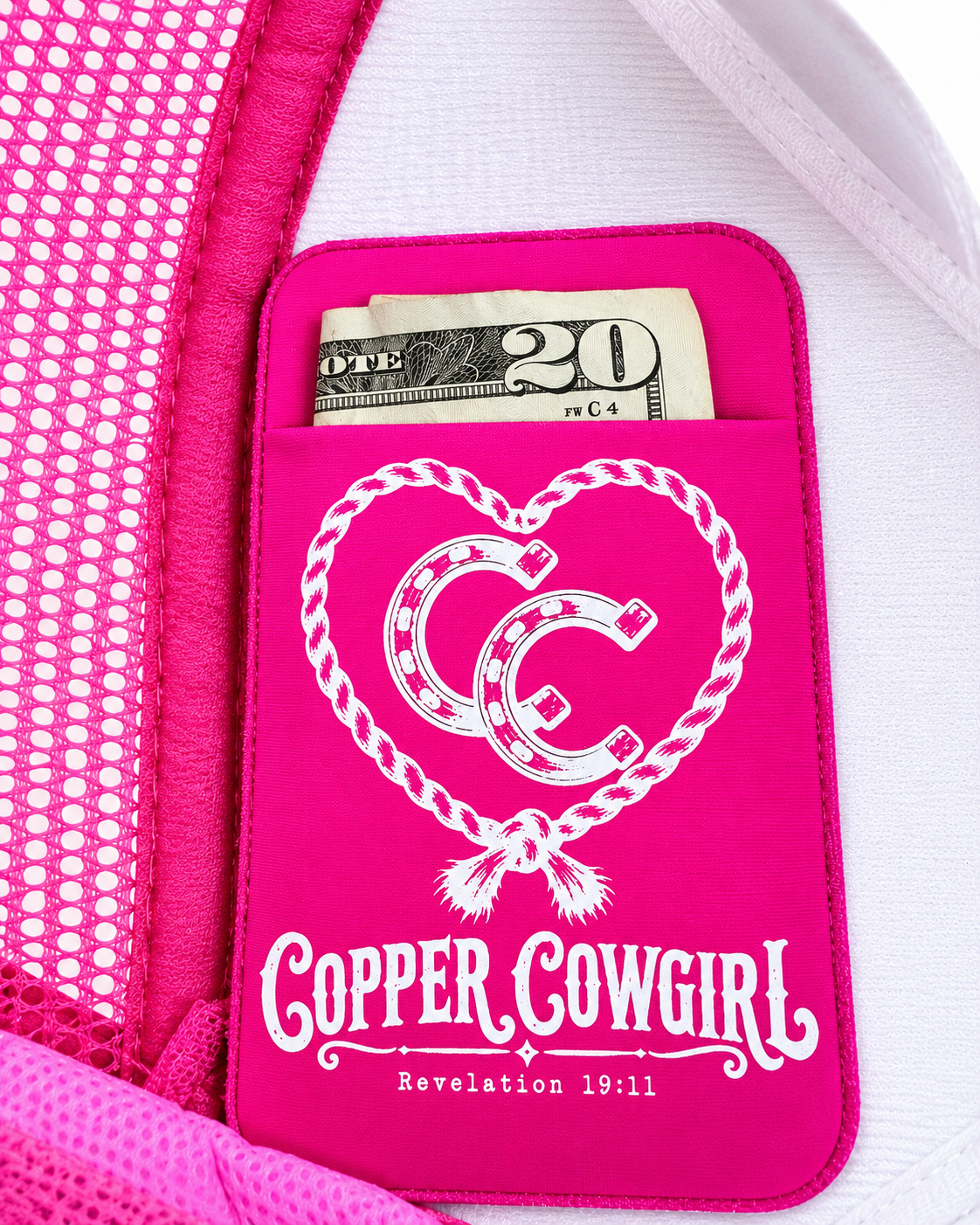 Giddy For Geldings Pink and White