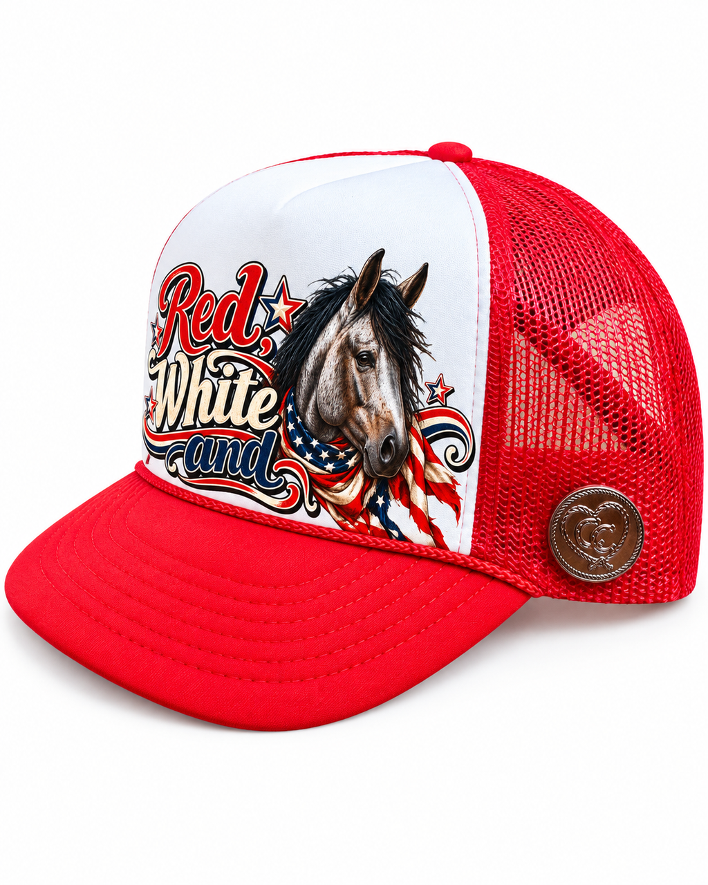 Red, White & Blue Roan