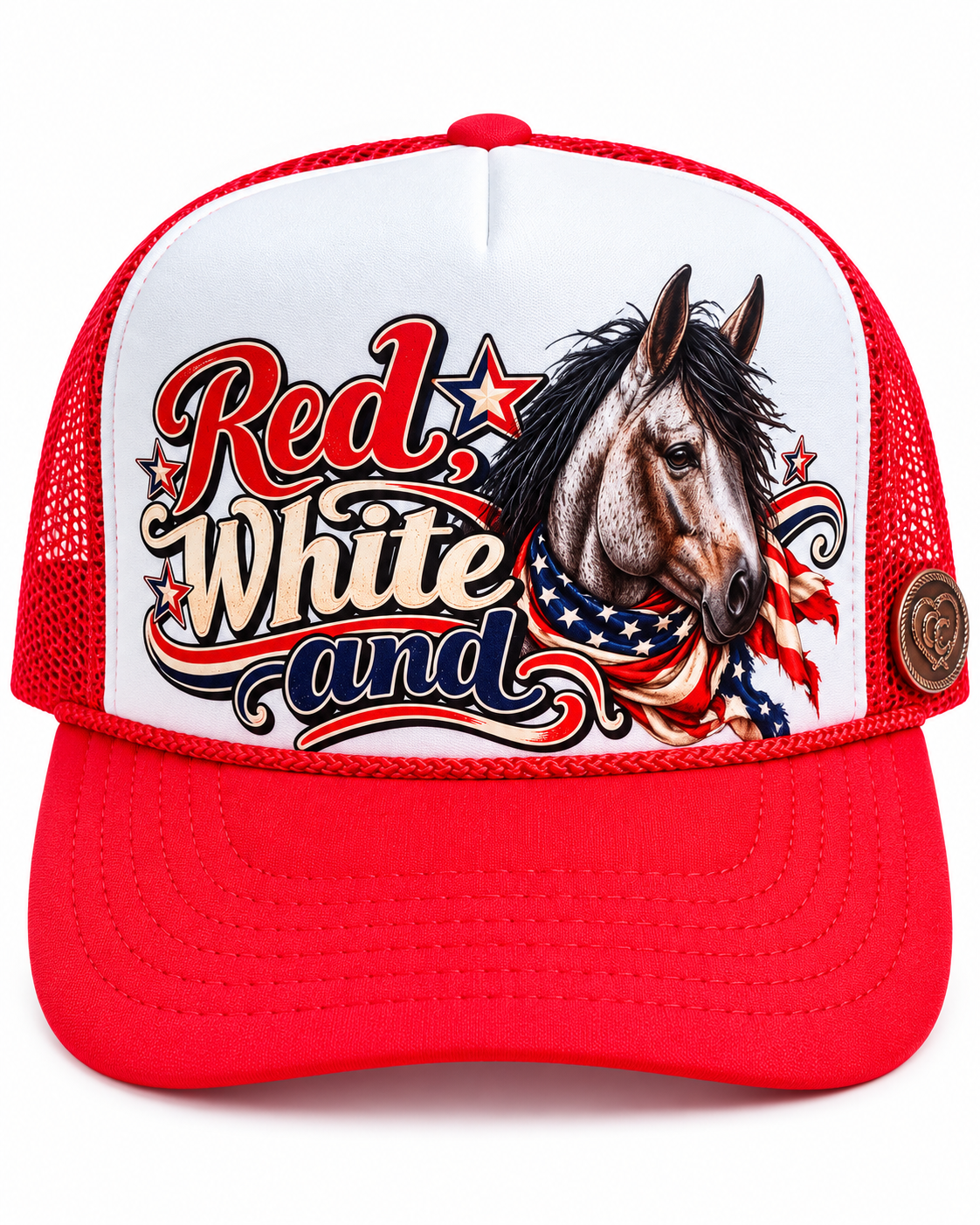 Red, White & Blue Roan
