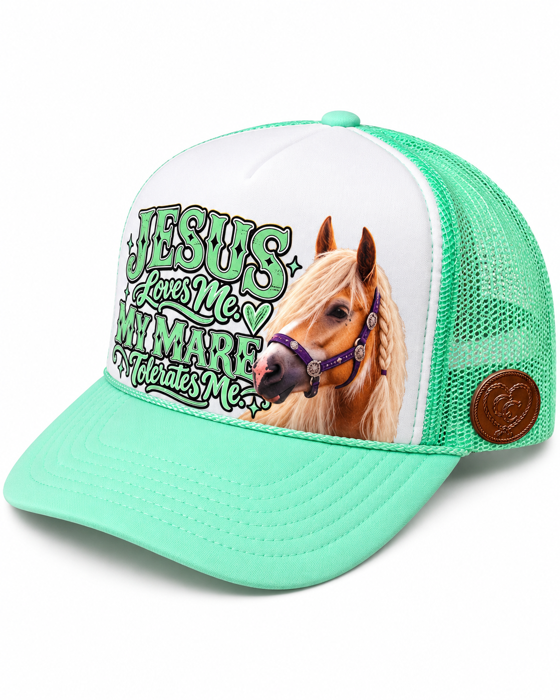 Jesus Loves Me-My Mare Tolerates Me