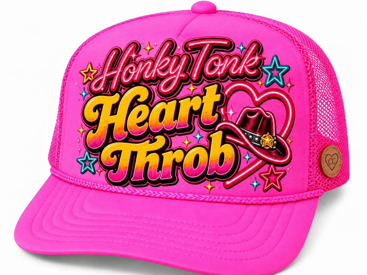 Honky Tonk Heart Throb Pink