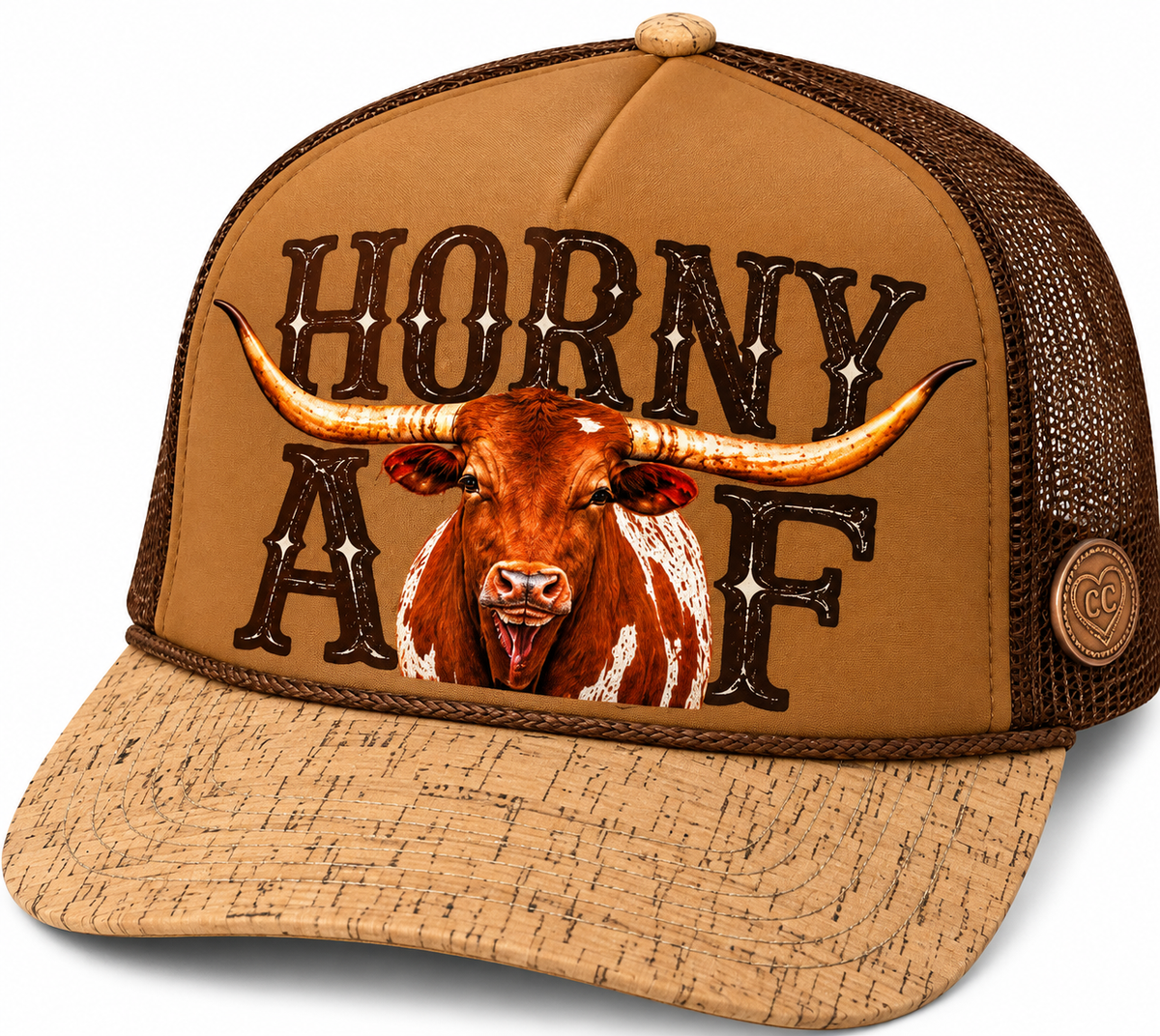 Horny AF Brown Cork